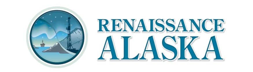 Renaissance Alaska Oil Gas Logo Design, John Perez Graphics, oil and gas logo, logo bug, branding