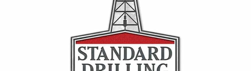 Standard Drilling Oil Gas Logo Design, John Perez Graphics, oil and gas logo, logo bug, branding