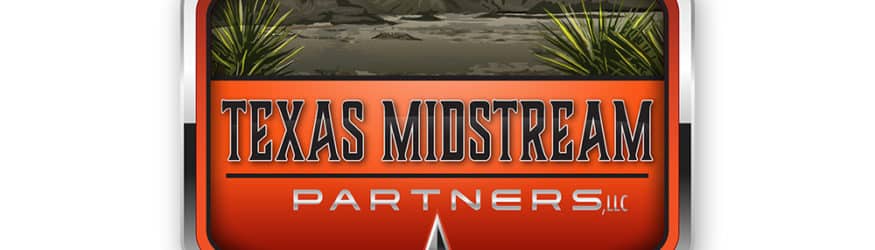 Texas Midstream Partners Oil Gas Logo Design, oil gas logo, john perez, petroleum art