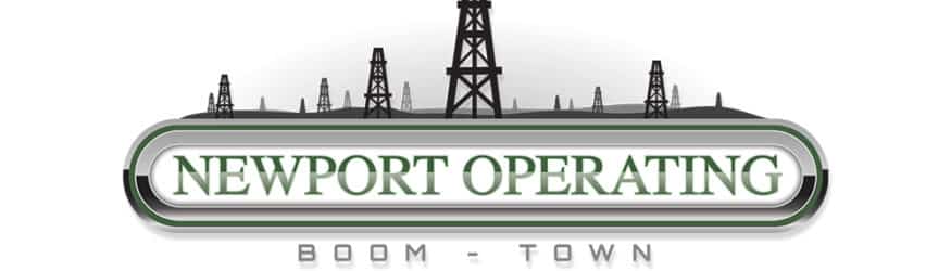 Newport Operating Oil Gas Logo Design, john perez, petroleum art